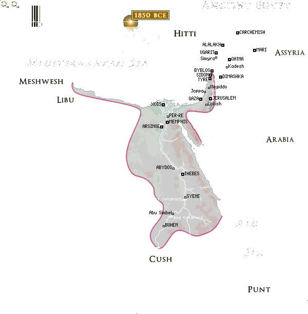 Ancient Egypt around 1850 BCE