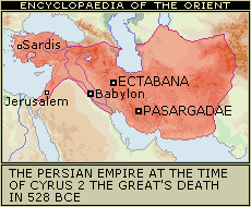 The Persian Empire in 529 BCE