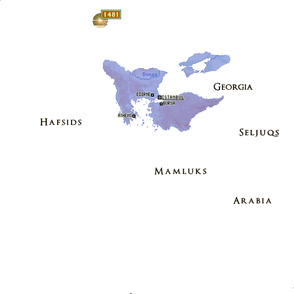 Ottoman Empire in 1481