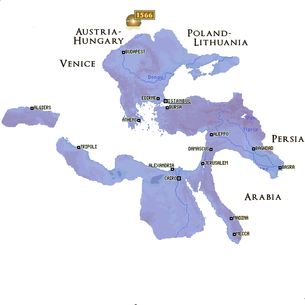 Ottoman Empire in 1566