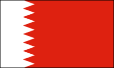 Bahrain's national flag