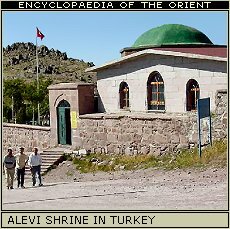 Alevi shrine in Turkey