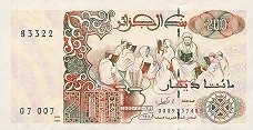 Algerian 200 dinars