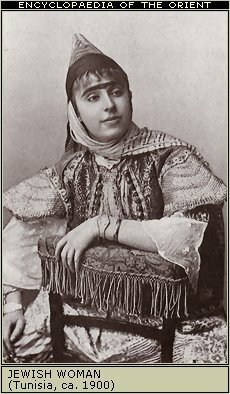 Jewish woman (Tunisia, ca. 1900)