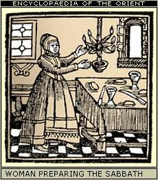 Woman preparing the Sabbath