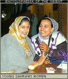 Young Sahrawi women