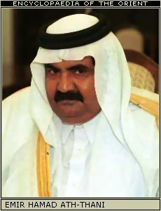 Hamad ath-Thani, emir of Qatar