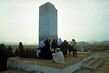 Gathering around the stala on top of Rahma Mount, watching the sunset.