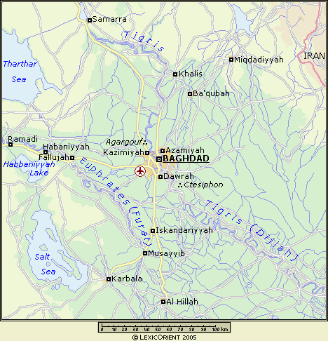Baghdad and surroundings