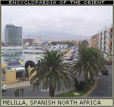 Melilla in Spanish North Africa