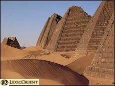 Pyramids at Mero, Sudan