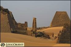Pyramids at Mero, Sudan