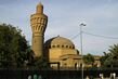 The Caliph's Mosque. New main building, but minaret is ancient. Baghdad, Iraq (photo 2001).