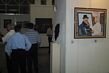Art festival in the Saddam Art Centre, with the exhibition of an artist that may not enjoy equal success now as in those days. Baghdad, Iraq (photo 2001).