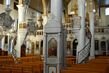 Inside the Greek Orthodox church.