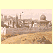 19th century painting of a view from the Mount of Olives