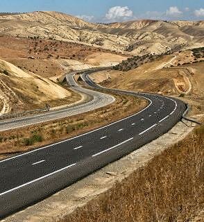 Highway in Morocco